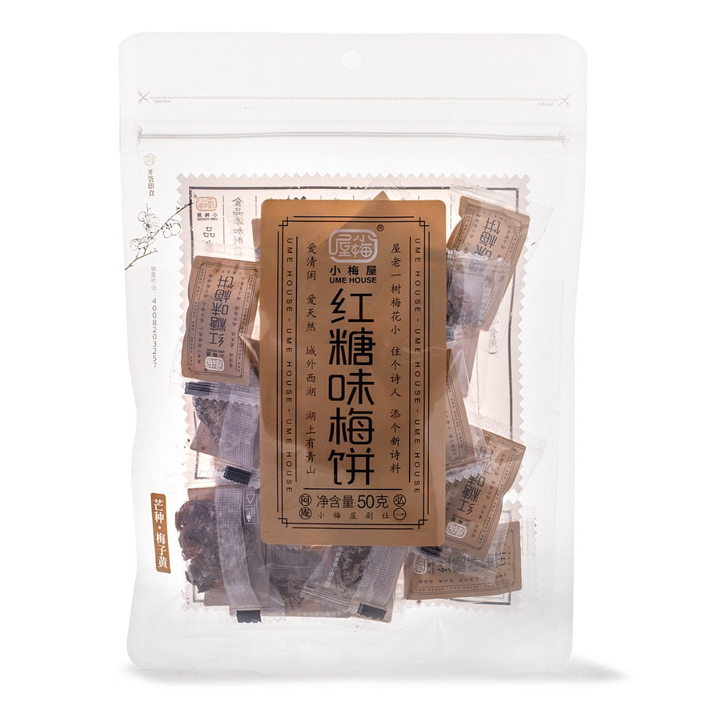 Ume House 흑당 매실정과 50 그램
