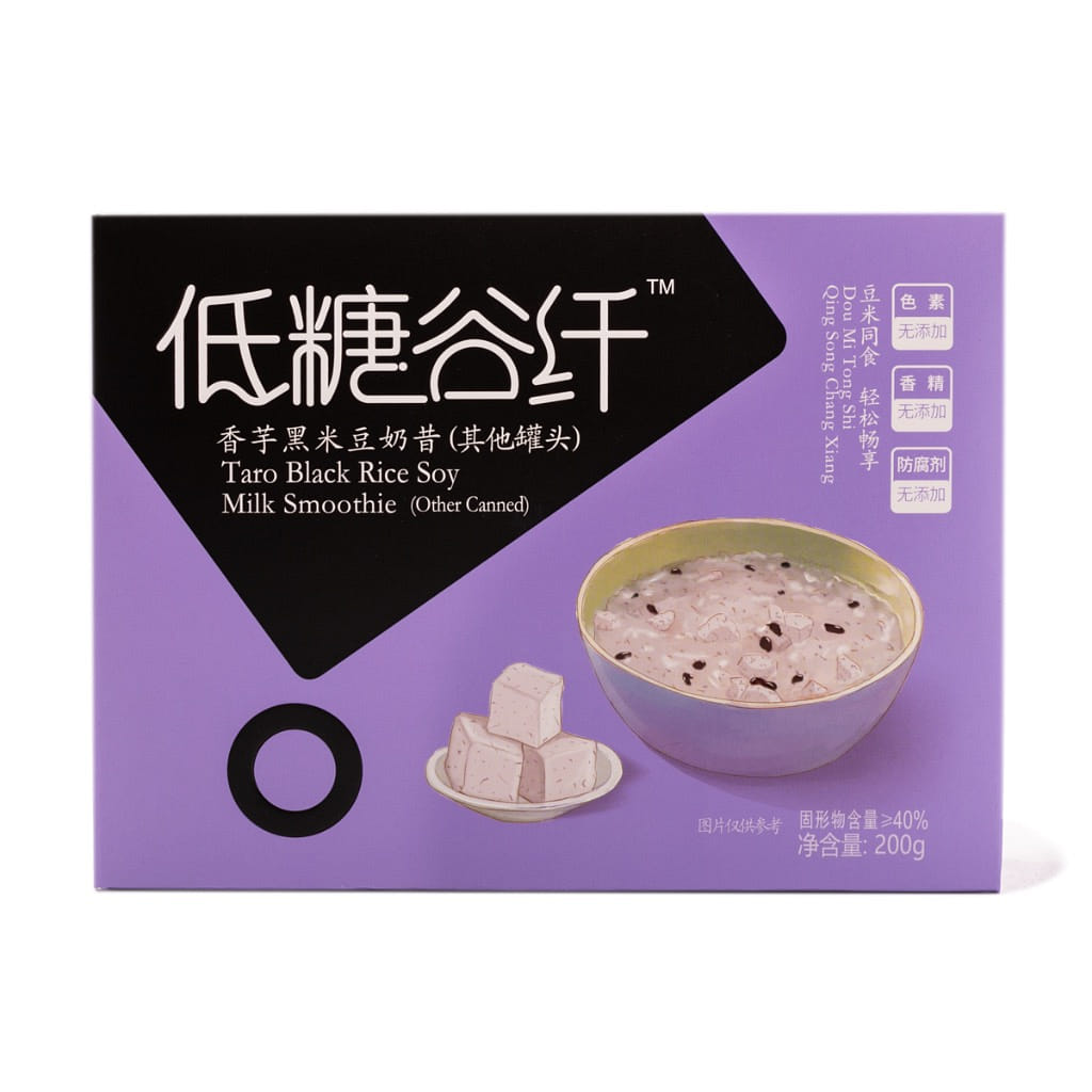 BZS Taro Black Rice Soy Milk Smoothie 200 g