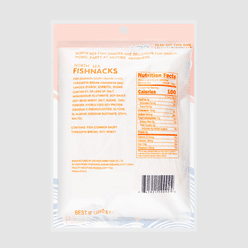 Fishnacks - Dried Mixed Fish Jerky Strips 0.2oz 1 each