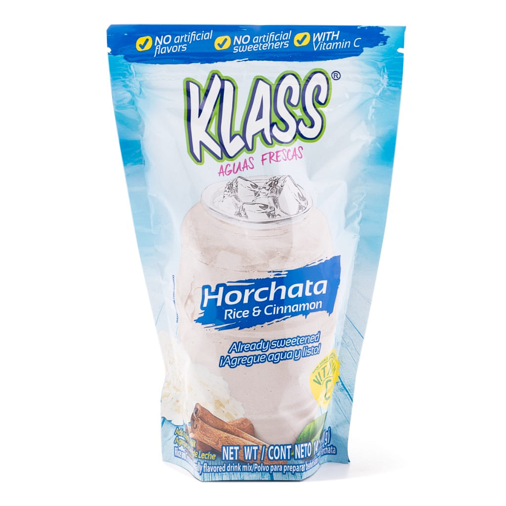 Klass Aguas Frescas Drink Mix, Horchata Flavor 14.1 oz