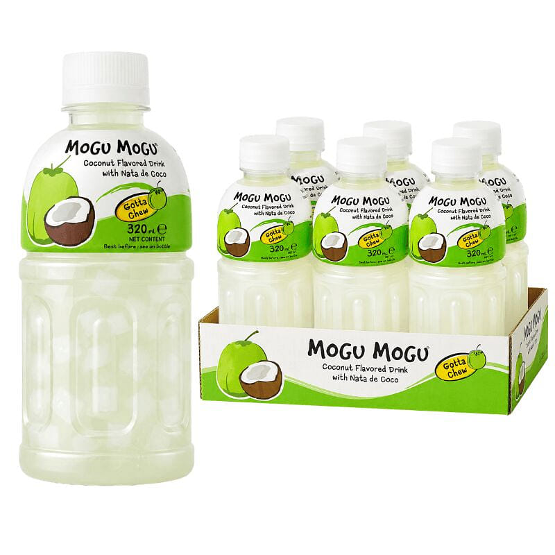 Mogu Mogu Coconut Nata de Coco 10.8 fl.oz 6 bottle