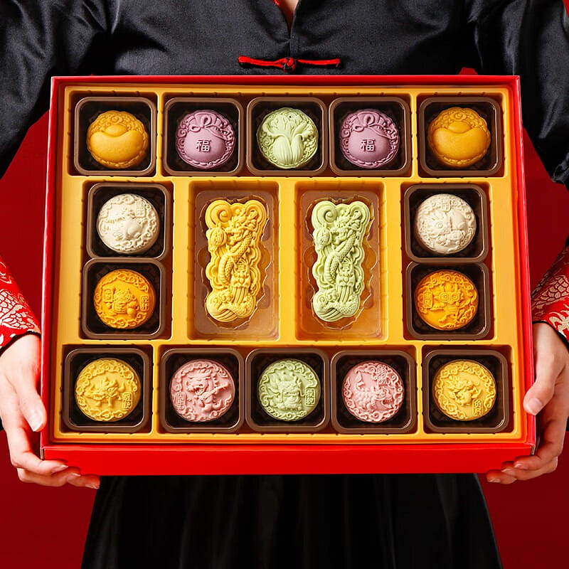 Royal tea room pastry gift box Dragon Boat Festival Gift gift Beijing specialty 1 phần