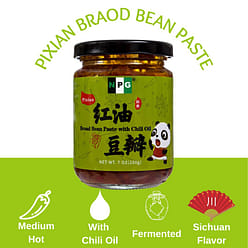 NPG Pixian Broad Bean Paste with Chili Oil 7 Oz 200 g