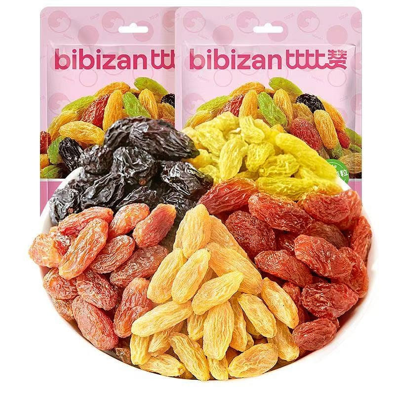 Bibi Zan Colorful Raisins 108g * 1 bag 108 g