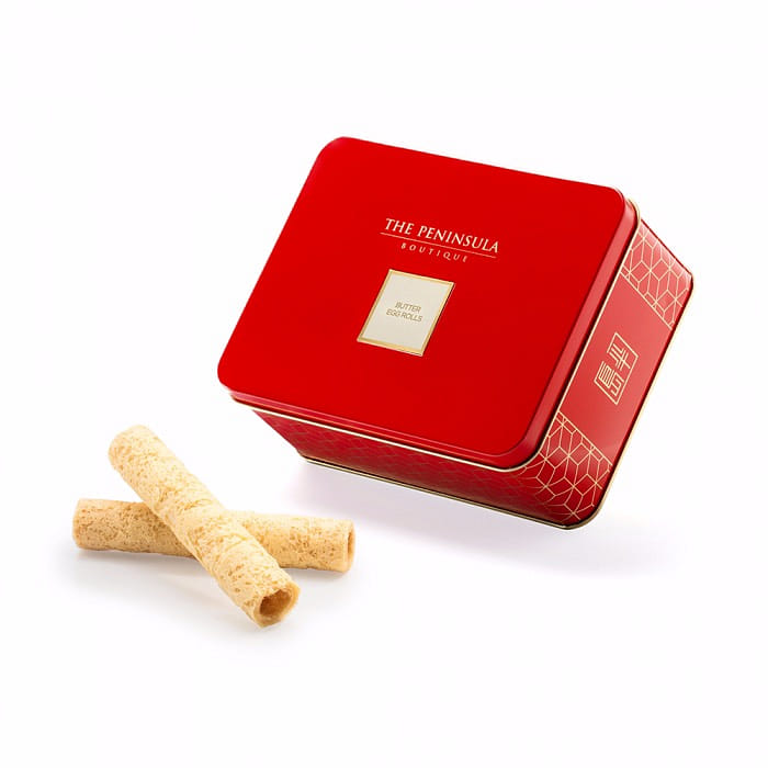 The Peninsula Boutique Butter Egg Rolls Gift Box 8 Pieces 1 개