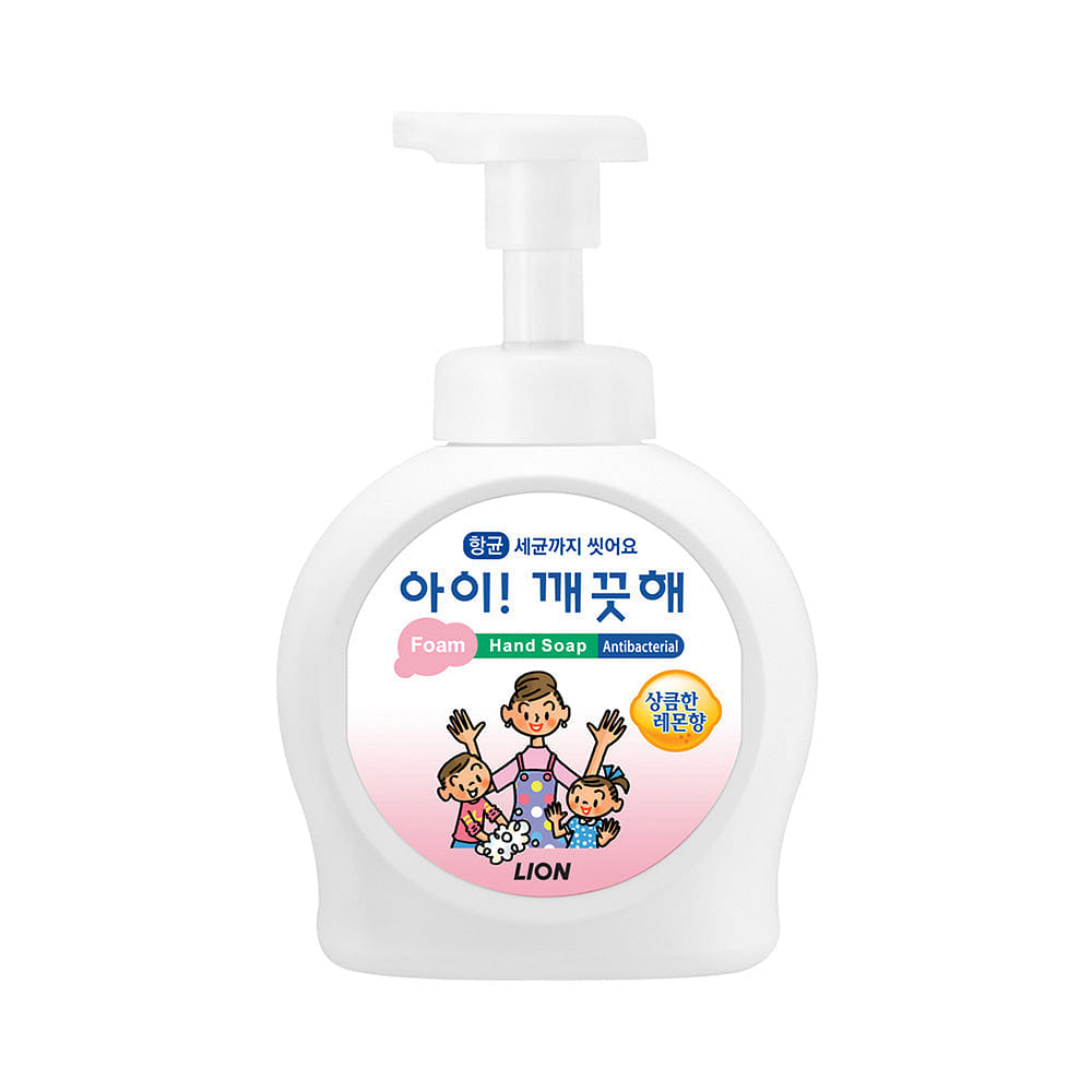 아이깨끗해 핸드워시 용기형 상큼한 레몬향 490ml 1 개