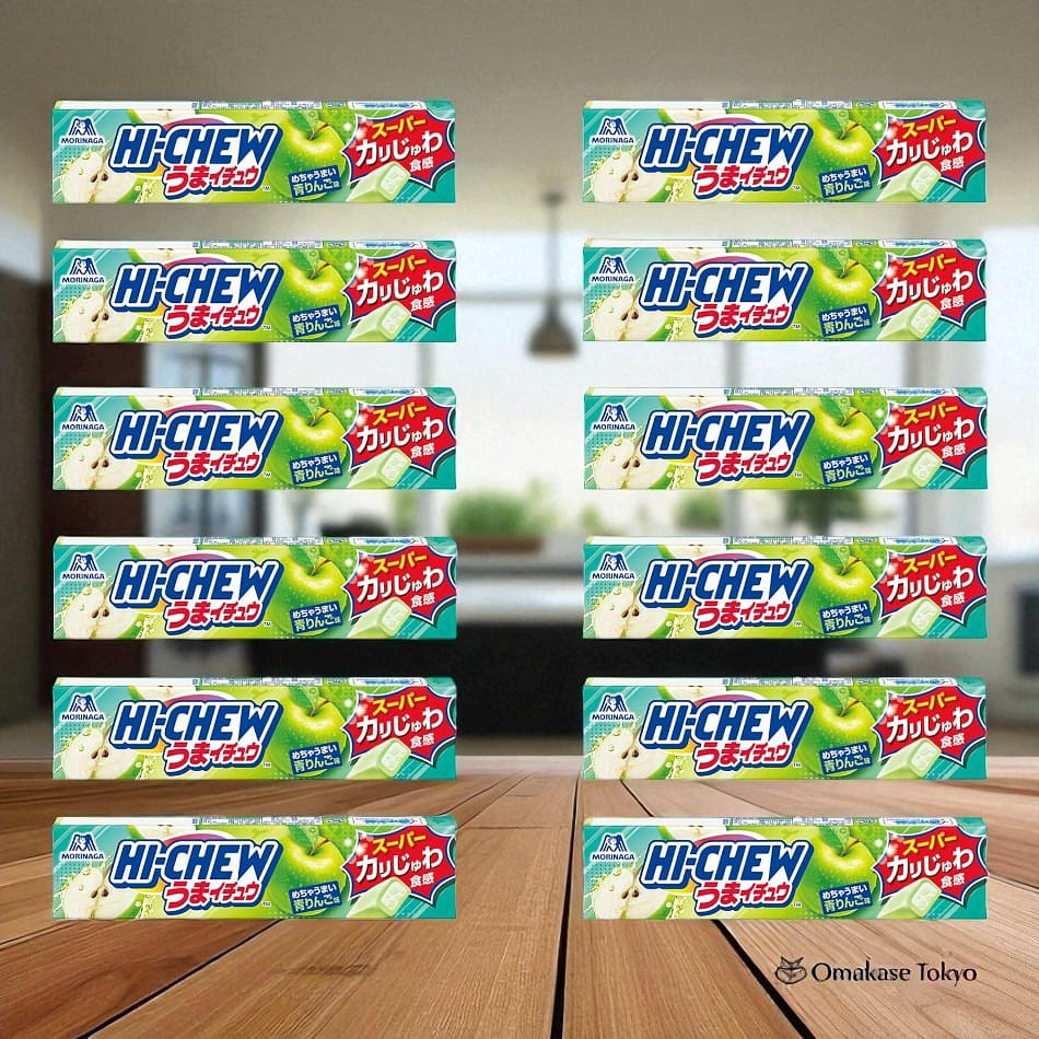 Morinaga Uma Ichu, Green Apple 12 Packs 740 g