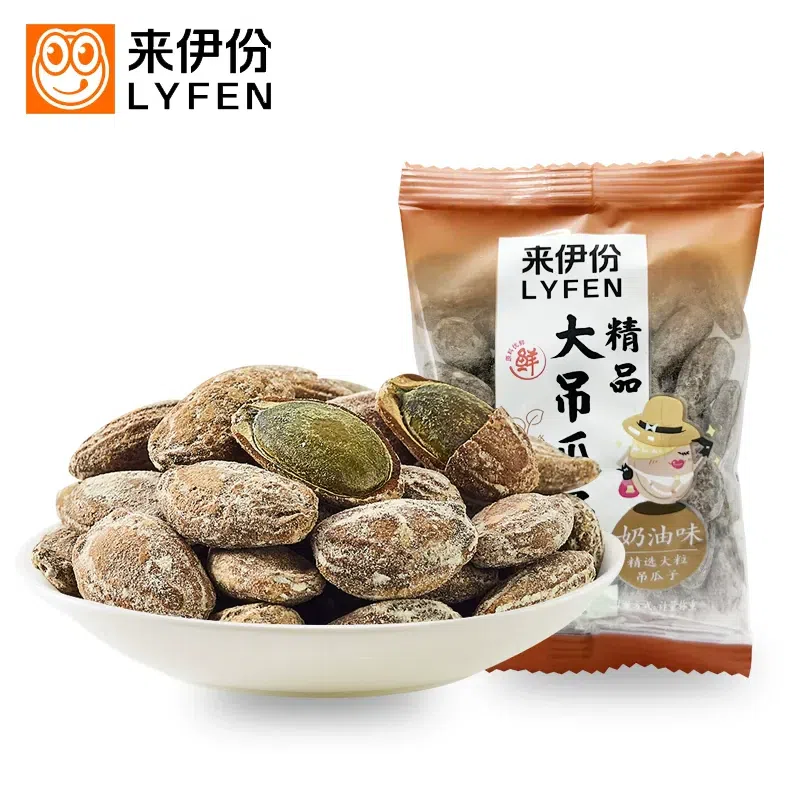 LYFEN  Sunflower seeds (cream flavor) 6 packs 150 กรัม