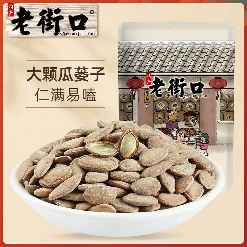 LaoJieKou Roasted Gourd Seeds Creamed Flavor 250 g
