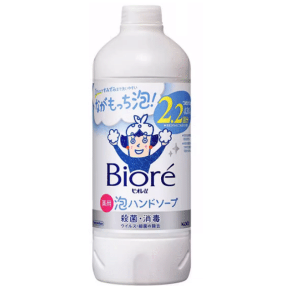 weee_care_KAO Biore Hand Wash Refill, 430ml #UUnscented 1 each