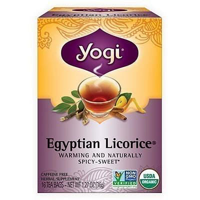 Yogi Egyptian Licorice Tea, 16 tea bags 16 개입