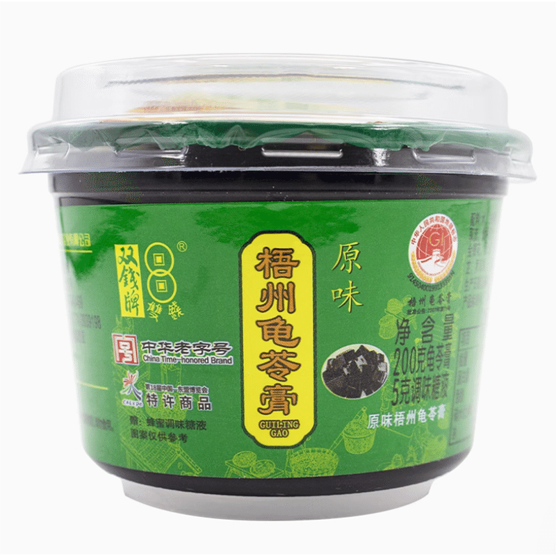 Double money brand Wuzhou Turtle Jelly Original afternoon tea night snack200g*3 1 개