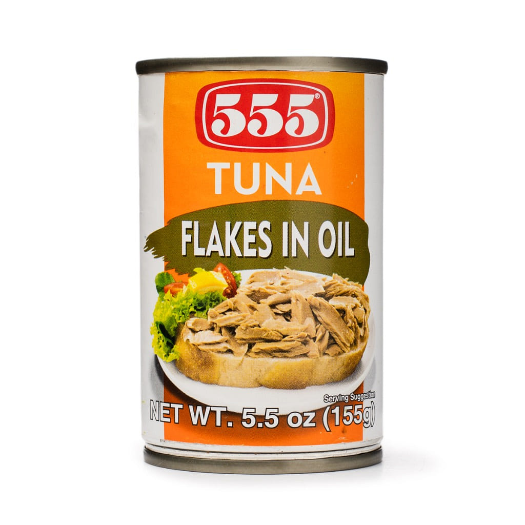 555 참치 대두유 오일캔 5.5 온스