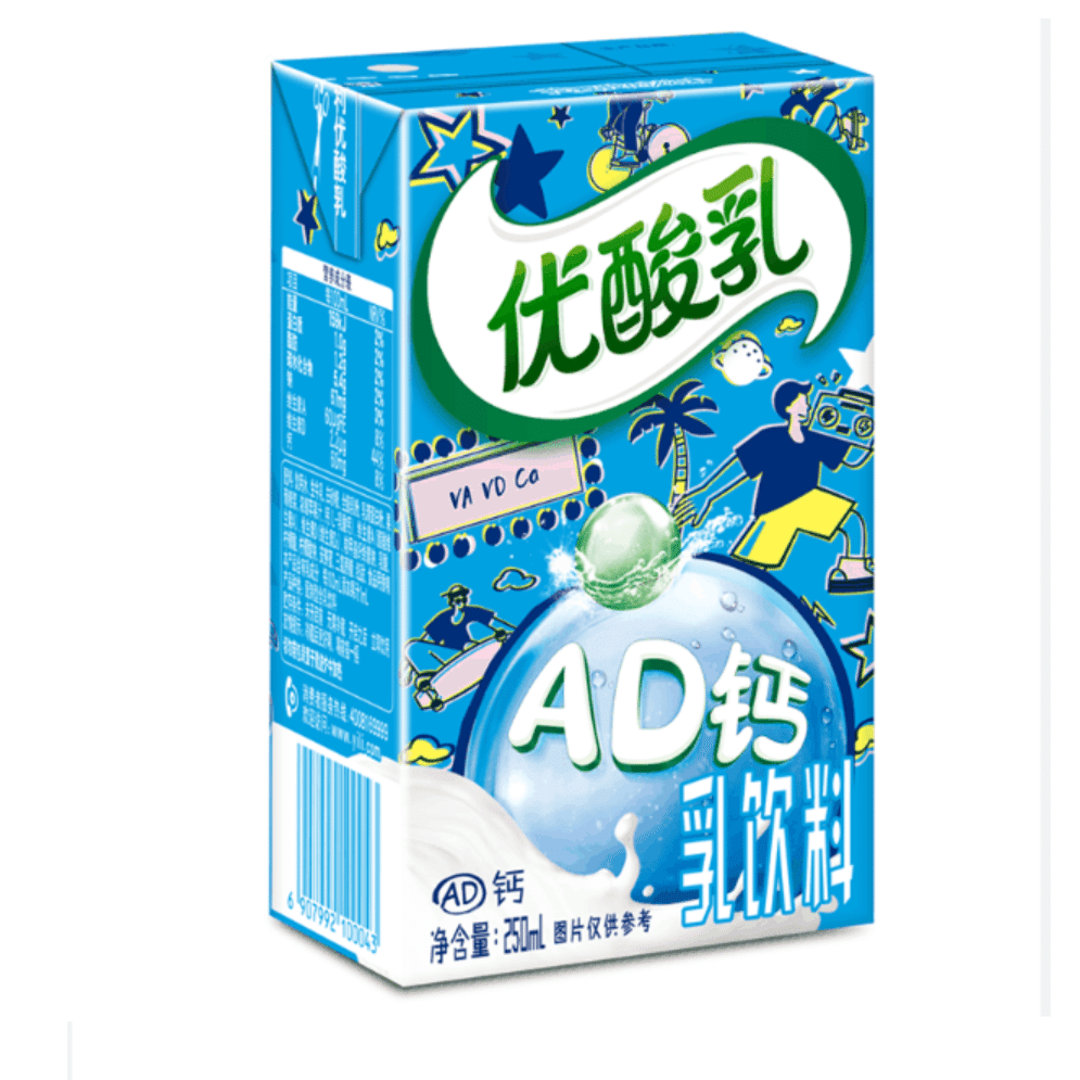 [Direct mail across the United States] Yiliyou Yoghurt AD Calcium 250ml*6 250 밀리리터