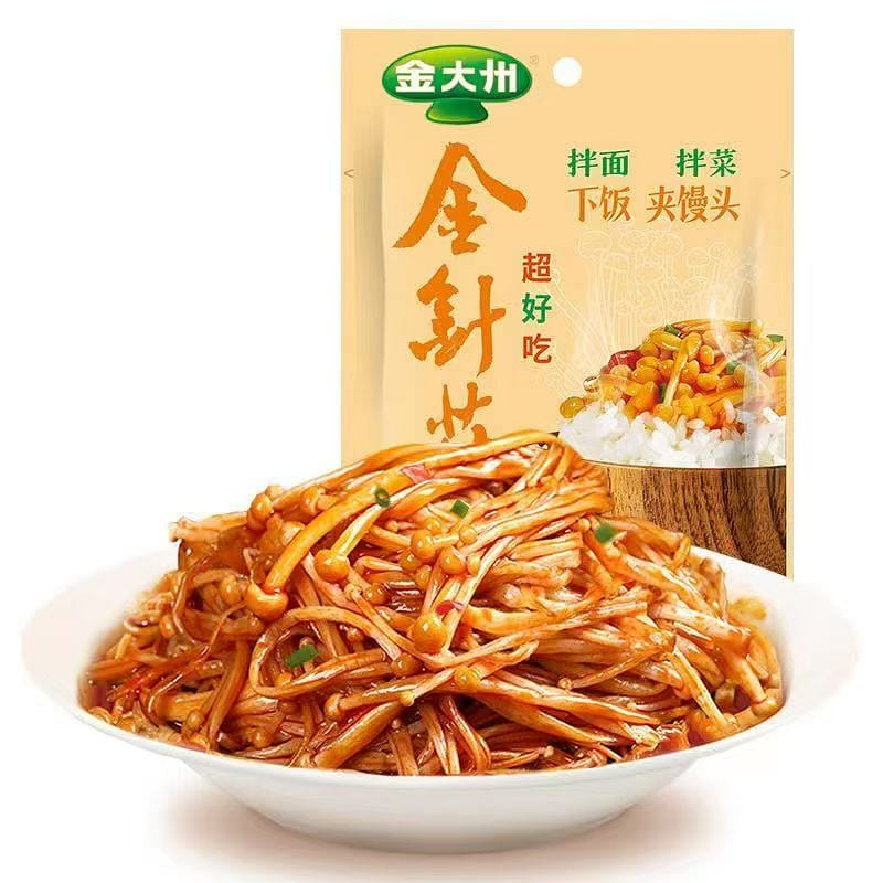 Golden needle mushroom 82g * 1 bag for meals 82 กรัม