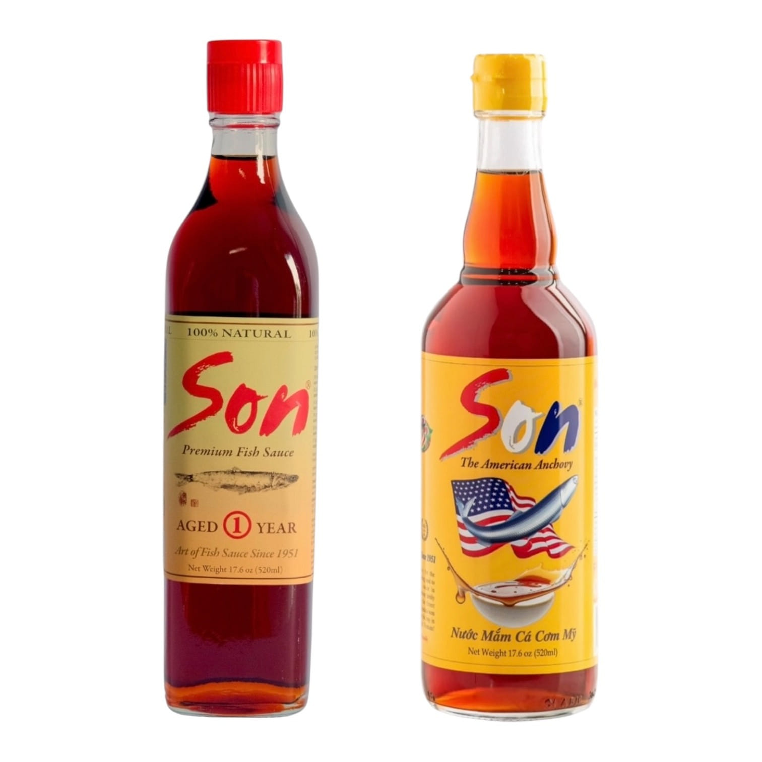 COMBO 2 BOTTLES Son Fish Sauce 520ML X2 1 개