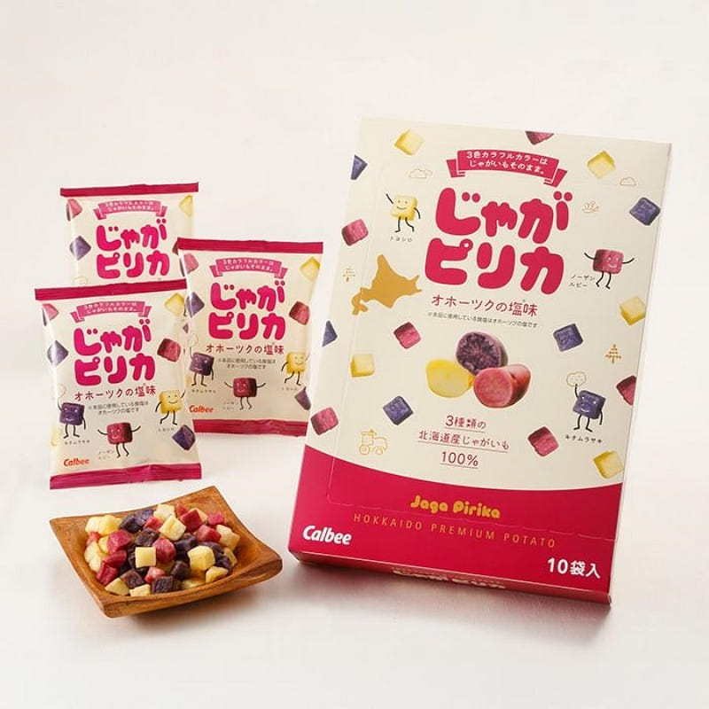 Calbee Potato Farm Jaga Pirika 18g x 10 bags 1 케이스