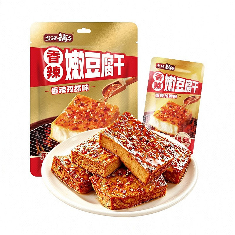 Yanjinpuzi Tender Dried Tofu (Spicy Cumin Flavor) 160 g