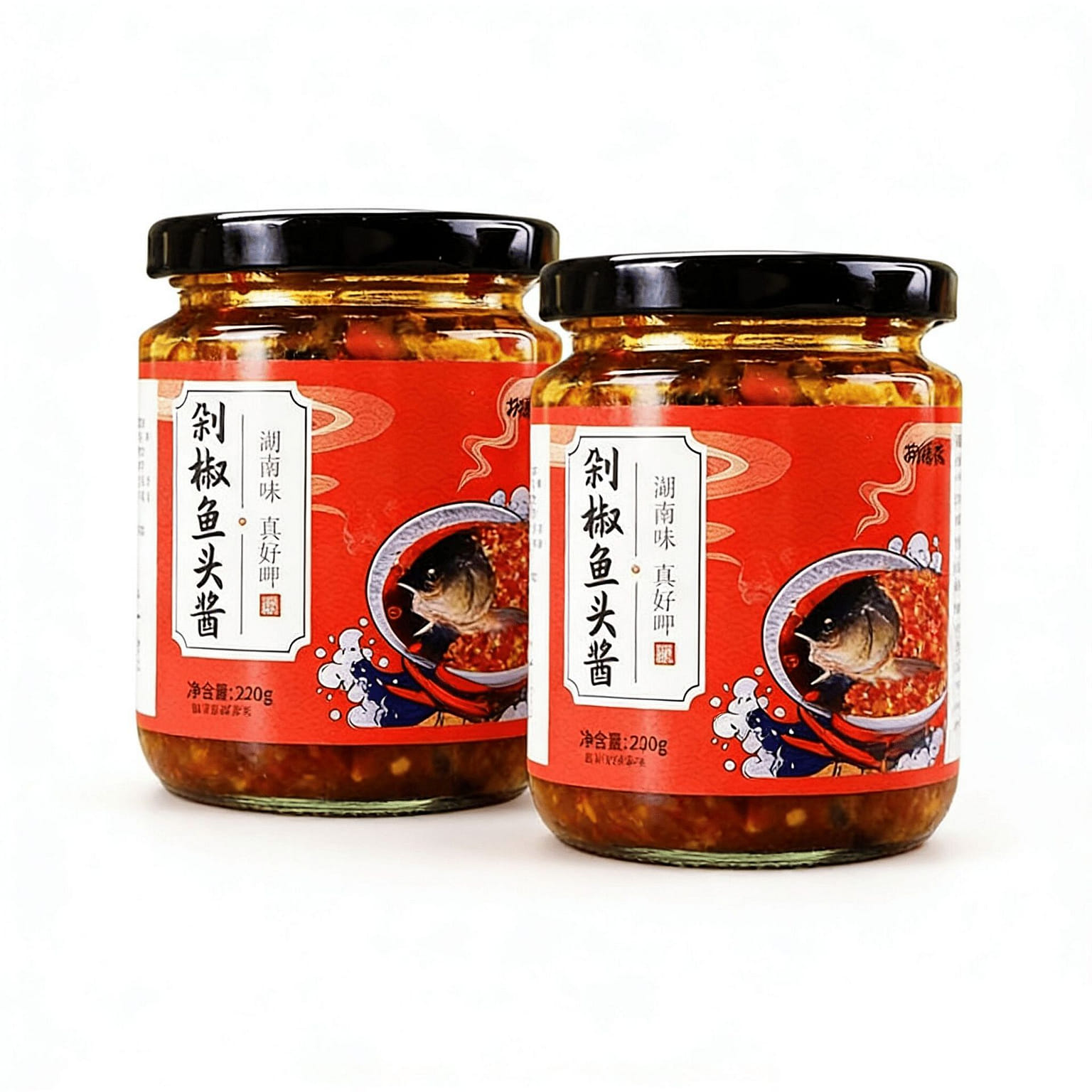 Hunan Chopped Chili Fish Head Sauce 220 g