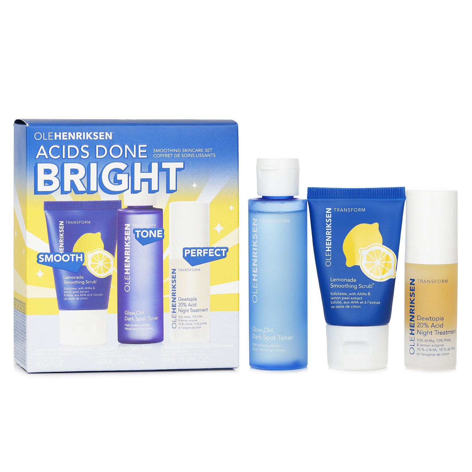 Ole Henriksen     Acids Done Bright Set: Lemonade 3 each