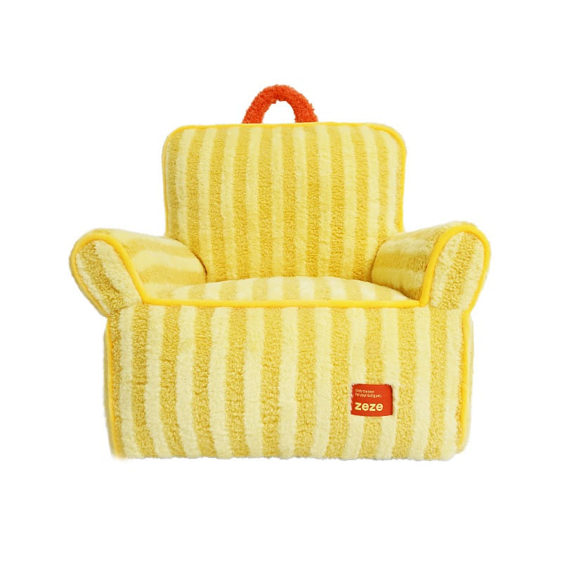 Pet Bed Dog Bed Cat Bed Pet Sofa Yellow 40*40*47cm 149 phần