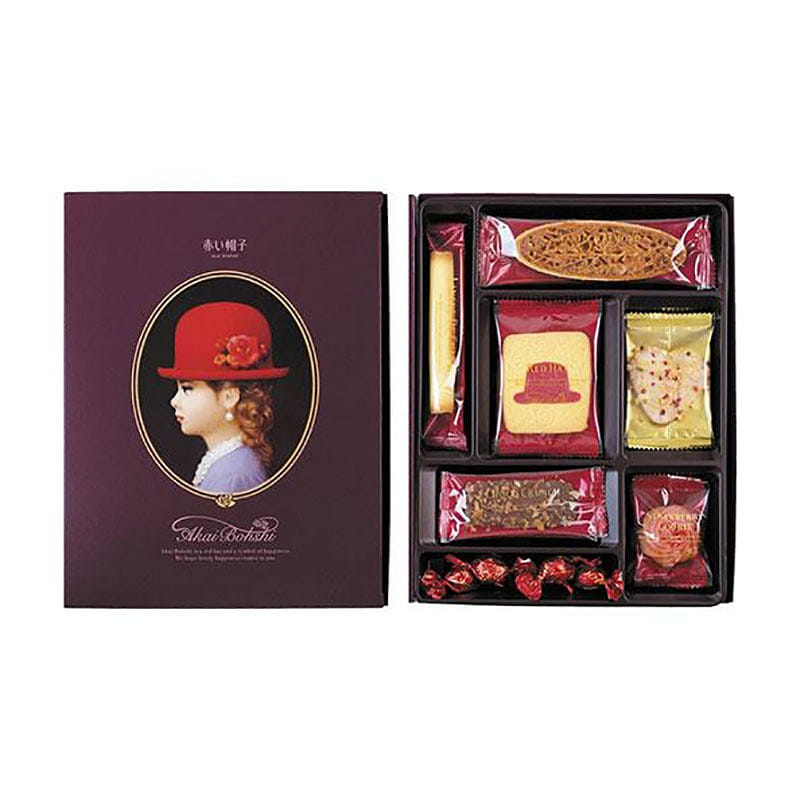 AKAI BOHSHI Assorted Biscuits Gift Box Purple Box 1 개