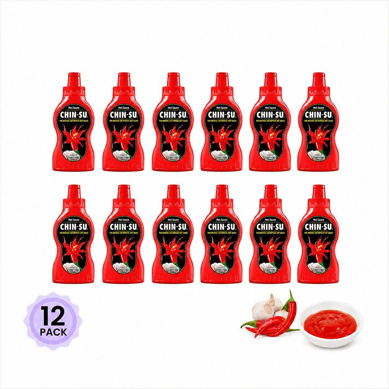 MASAN Chin-Su 오리지널 베트남 핫소스 12팩 250 g