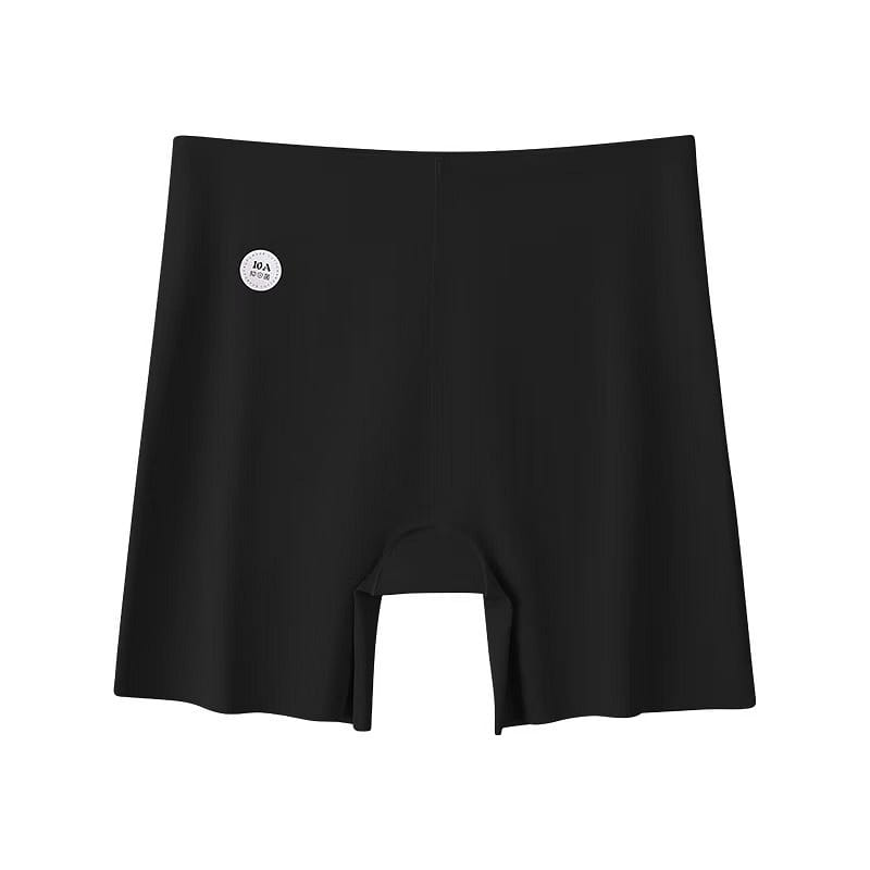 10A Cotton High Waisted Panties XL Black 3 Pairs 1 แพ็ค