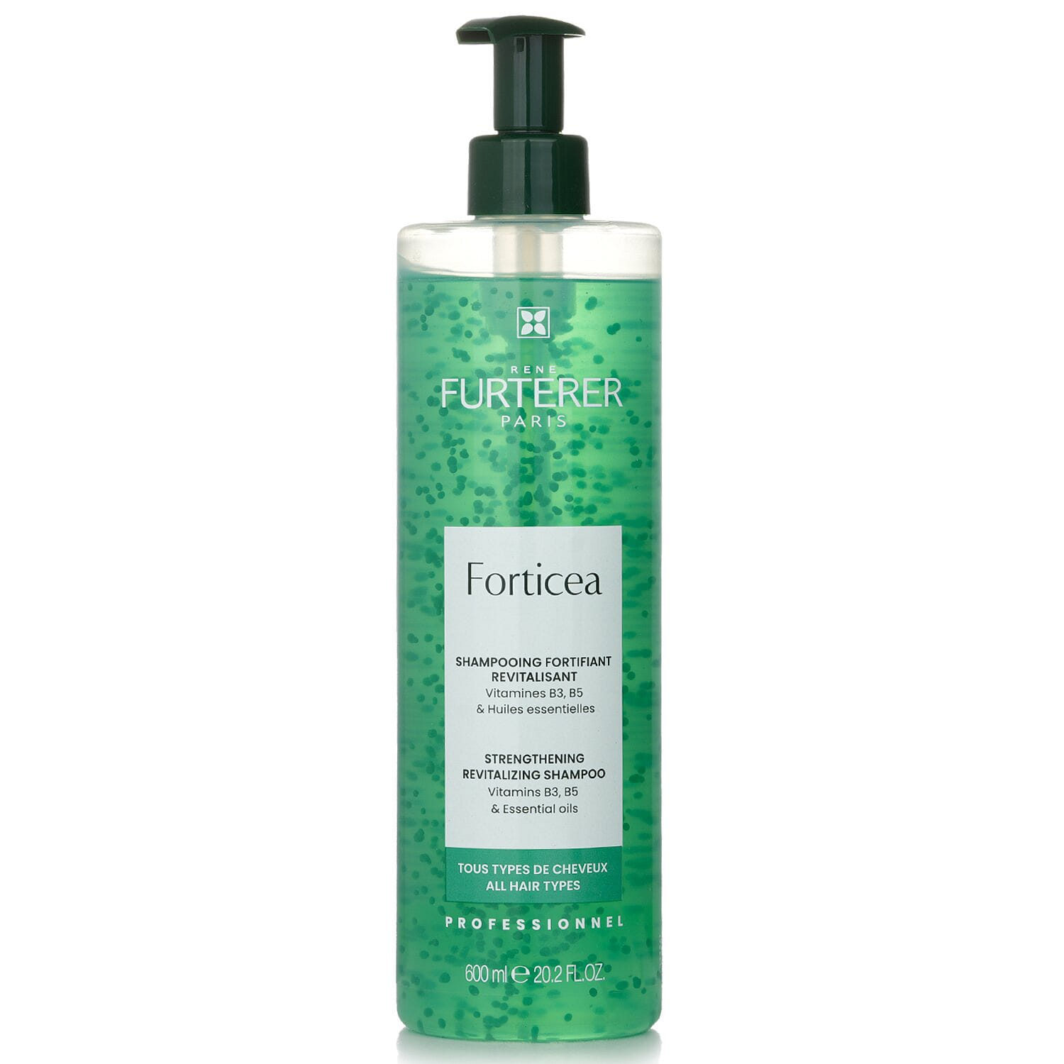 Rene Furterer Little Green Beads Strength and Shine Shampoo - Suitable for all hair types 600ml/20.2oz 600 ml