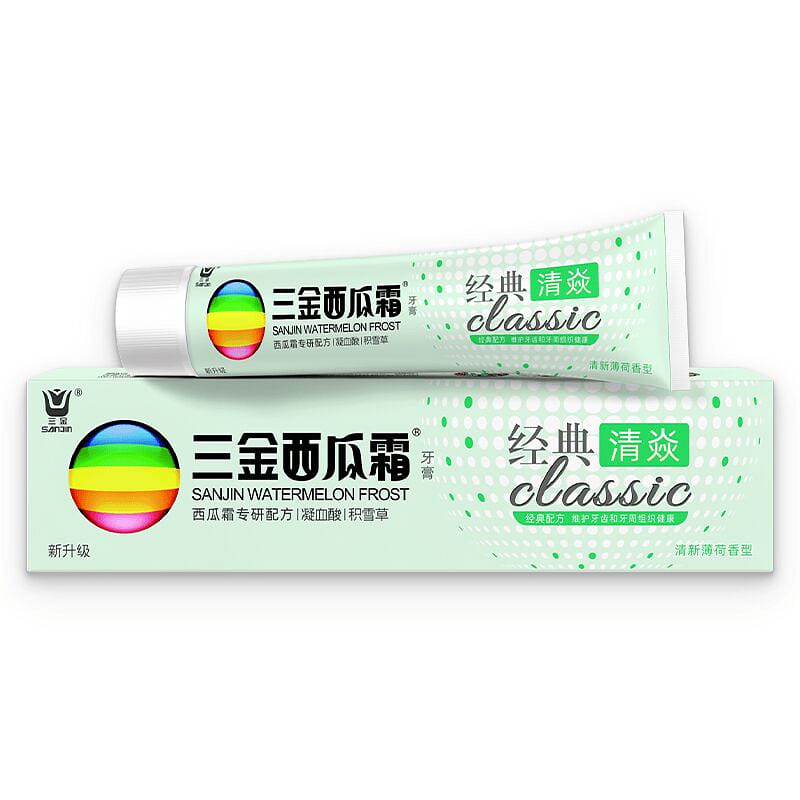 SanJin Watermelon Frost Toothpaste 100g 1 box