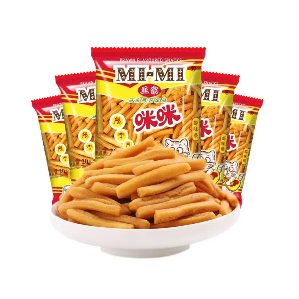 Mimi Shrimp Sticks and Shrimp Chips 20g, 12 packs 240 g