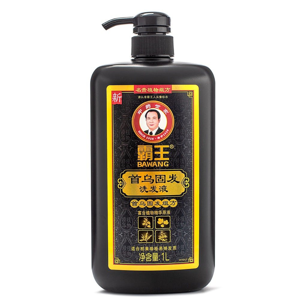Dầu Gội Dưỡng và Làm Đen Tóc BAWANG Shouwu 1000 ml