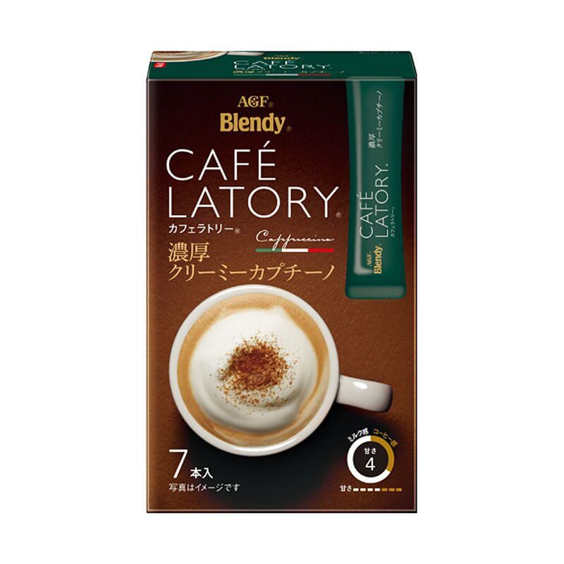 AGF Cafe Latory Cappuccino 7 Sticks 1 개