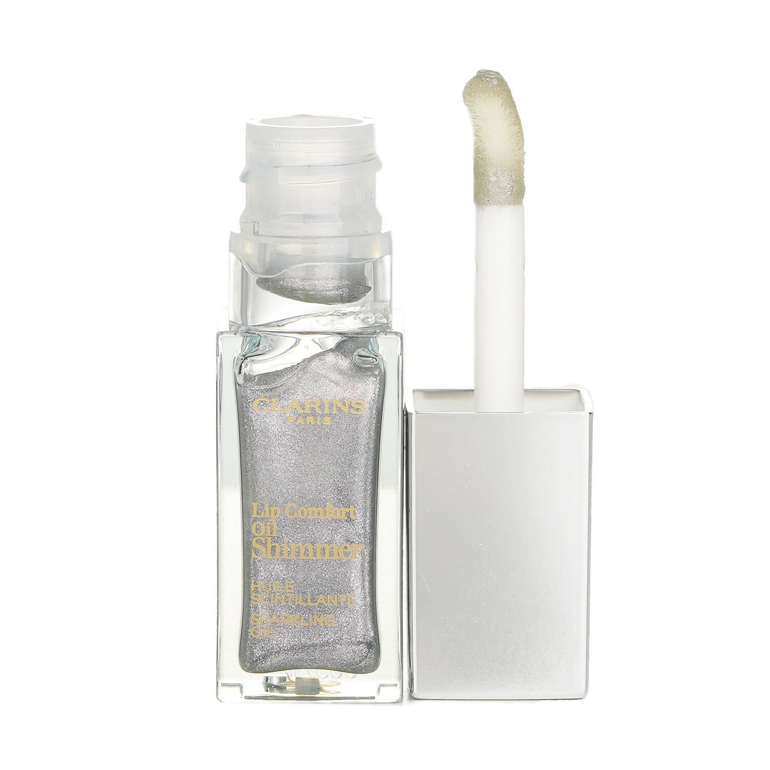 Clarins Lip Comfort Oil Shimmer - # 01 Sequin Flares 7ml/0.2oz 7 มิลลิลิตร