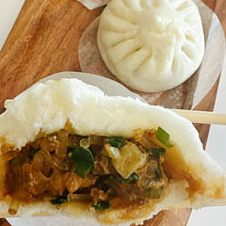 Hand-Made Chives and Pork Bao 6 count