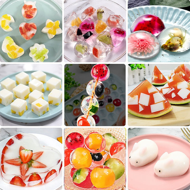 White Jelly Powder for children 100g*3 bags 3 box
