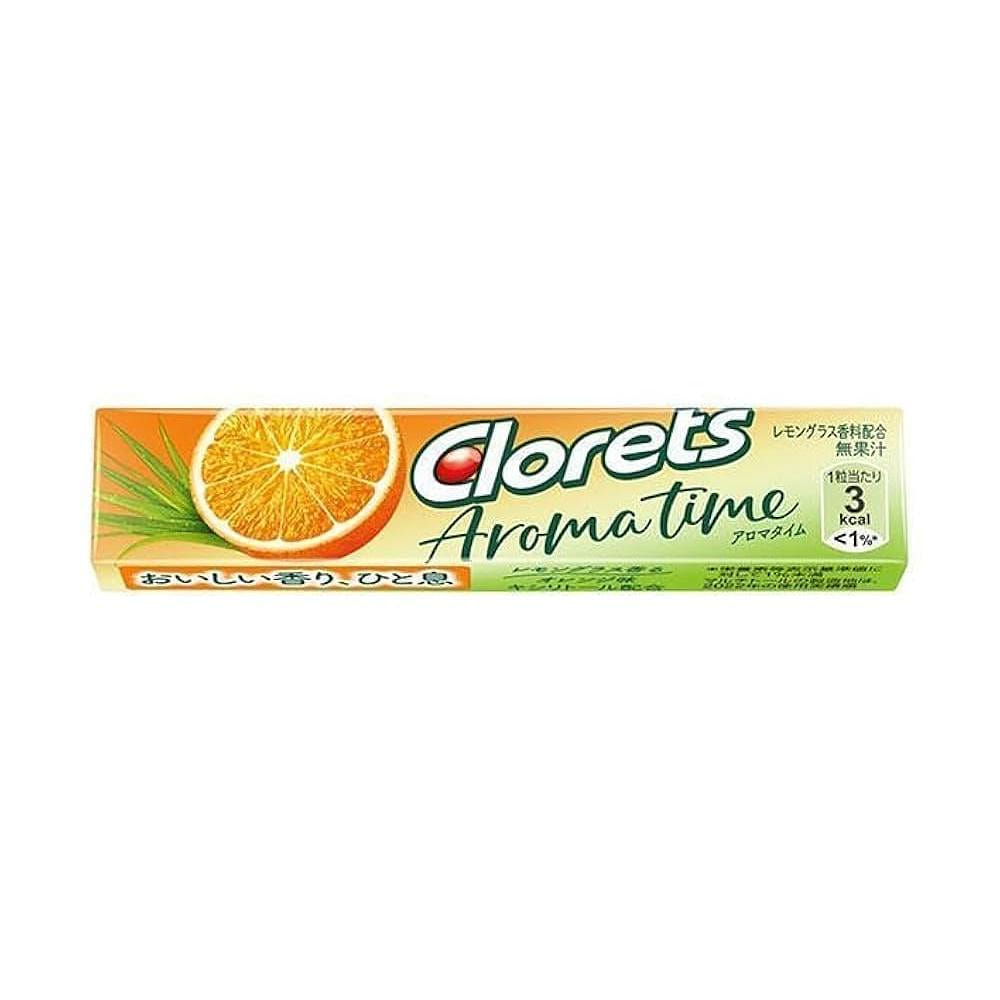 Mondelez Japan Clorets Lemon Grass Orange Gum 14p 14 개입
