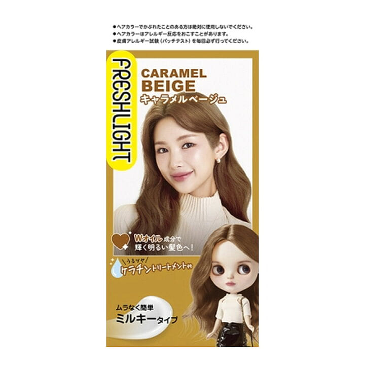 Schwarzkopf FRESHLIGHT Hair Dye - Caramel Beige 135 그램