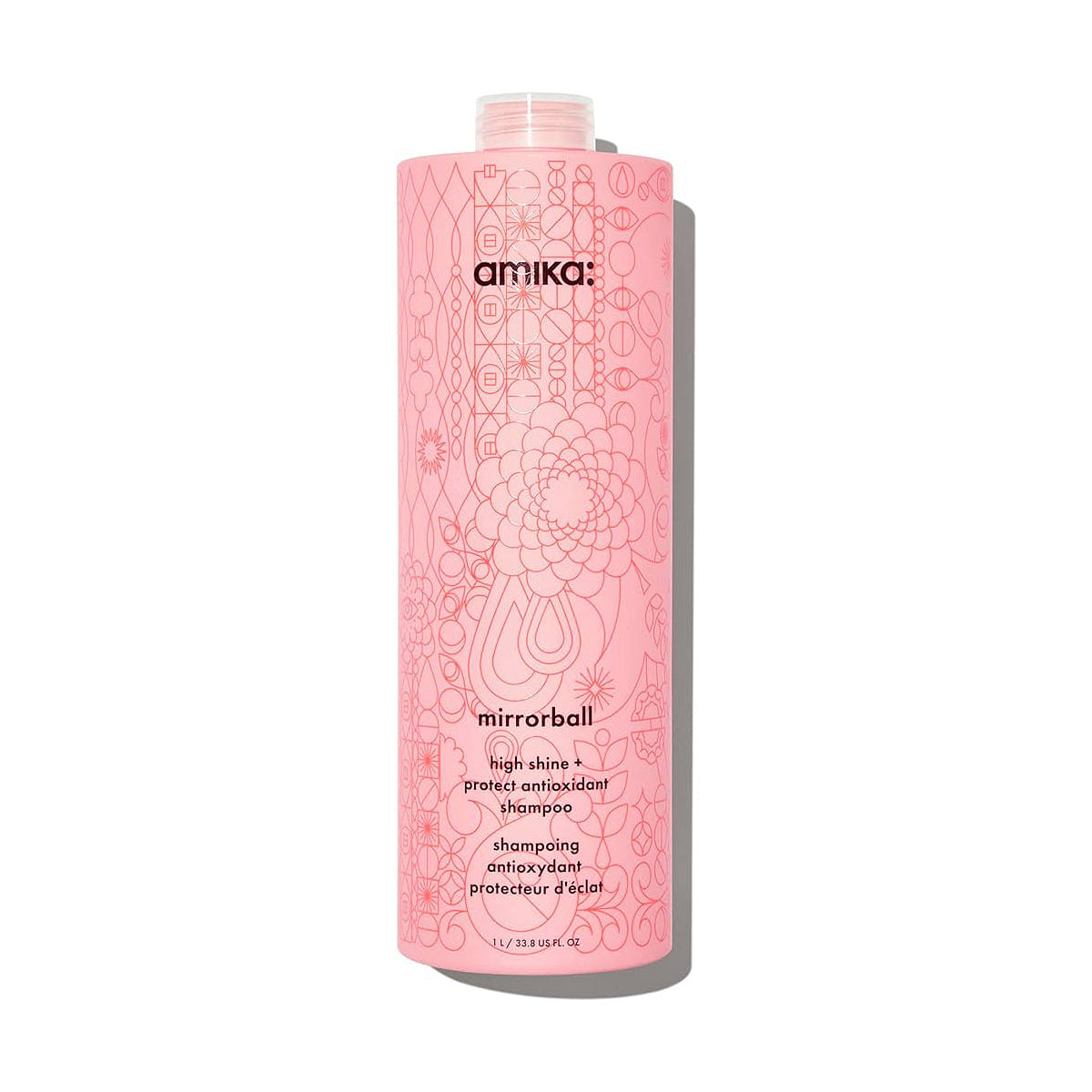 Amika Mirrorball High Shine + Protect Antioxidant Shampoo 33.8oz 33.8 oz