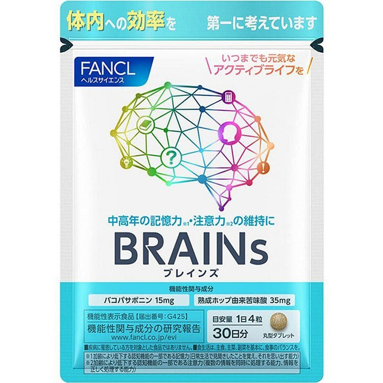 FANCL BRAINs Support for Memory Focus Mental 1 pack