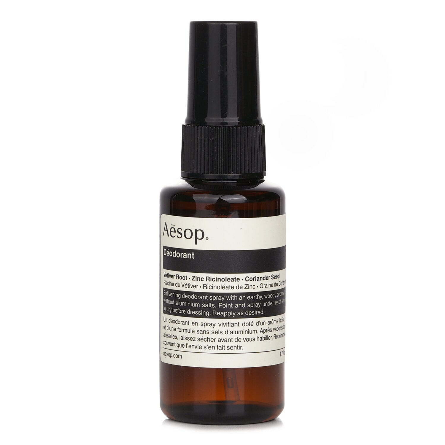 Aesop Underarm antiperspirant spray, antiperspirant and odor-free 50ml/1.62oz 50 มิลลิลิตร