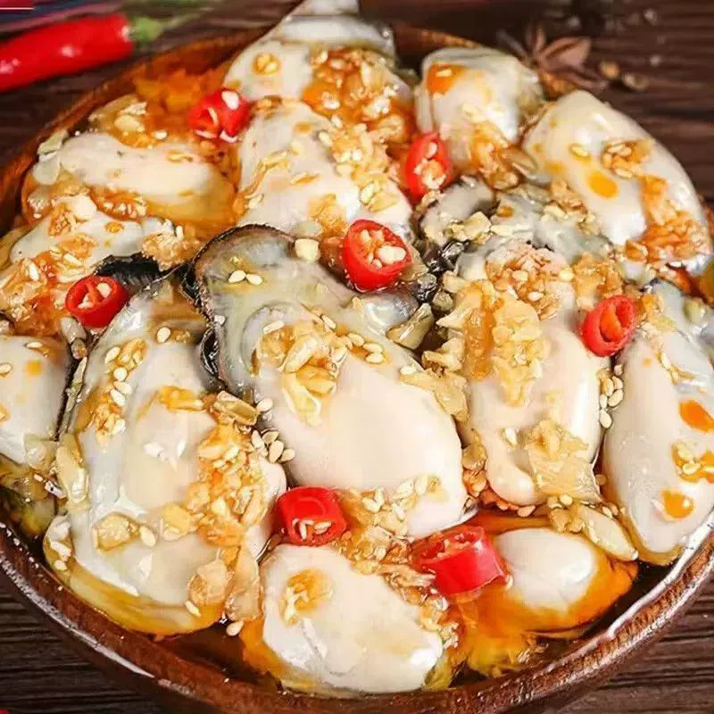 Canned oysters with minced garlic 150gx2 300 g