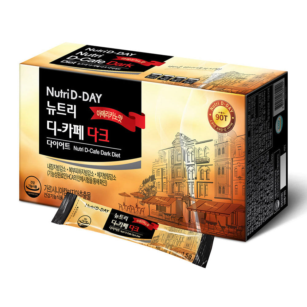 뉴트리디데이 디카페 다크 다이어트 아메리카노맛 90p 135 그램