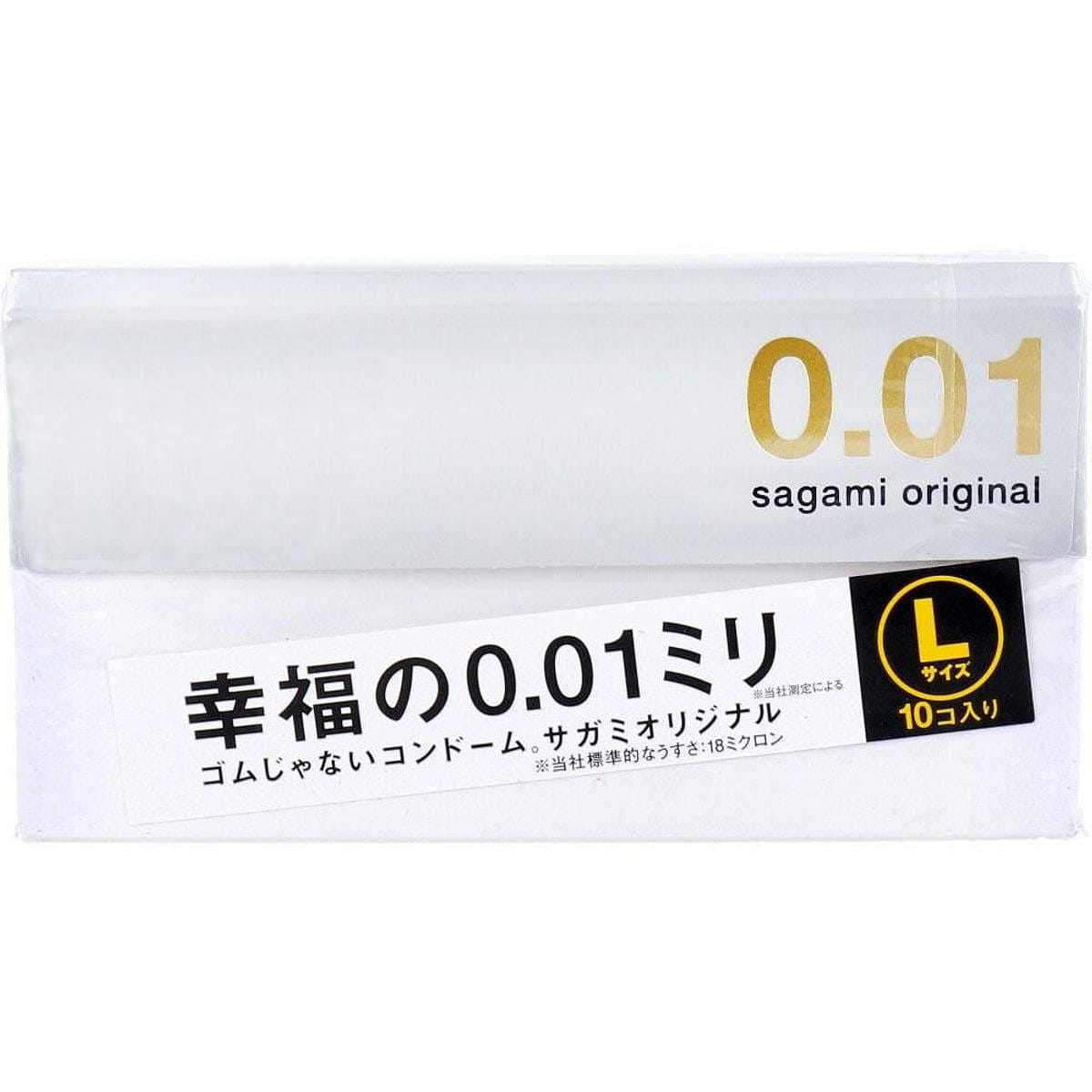 SAGAMI ORIGINAL 001 Ultra Thin 0.01mm LSize 10pcs/ 1 케이스