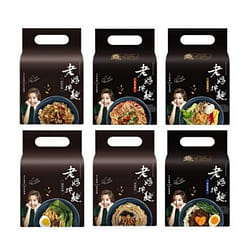 Mom's Dry Noodle - Dan Dan Noodle 129g (4 packs) 1 each