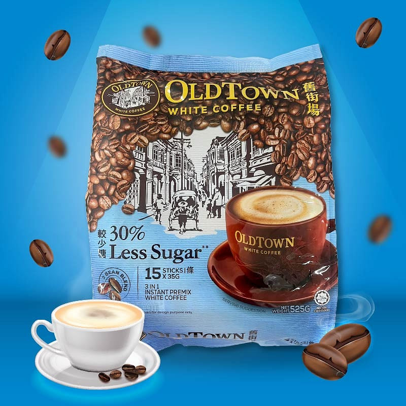 White Coffee  30% less sugar 525 グラム