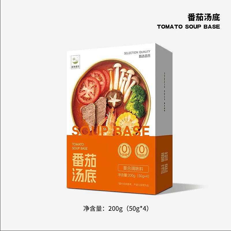 Hot pot base 0 sugar 0 fat tomato soup base 200g*1 200 g