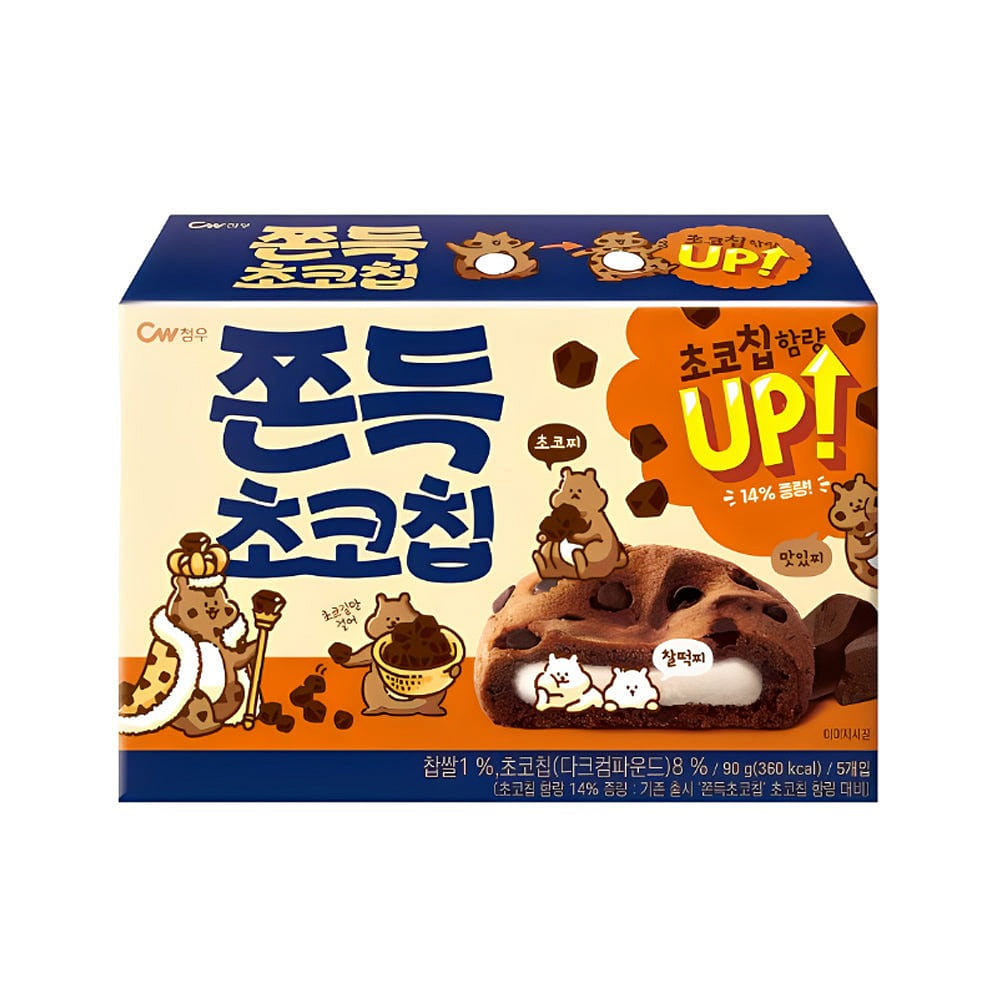 청우식품 쫀득 초코칩 90 그램