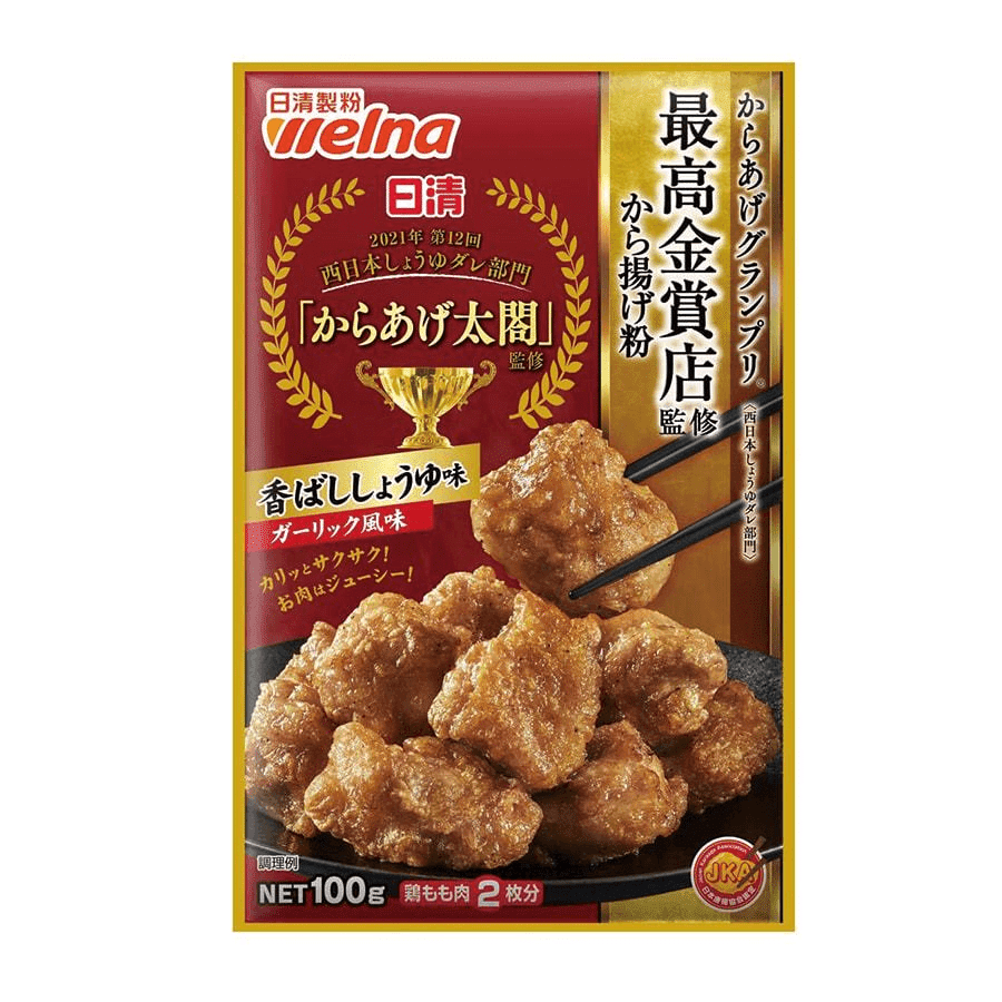 Nissin Garlic Fried Chicken Powder 100g Gold Award
