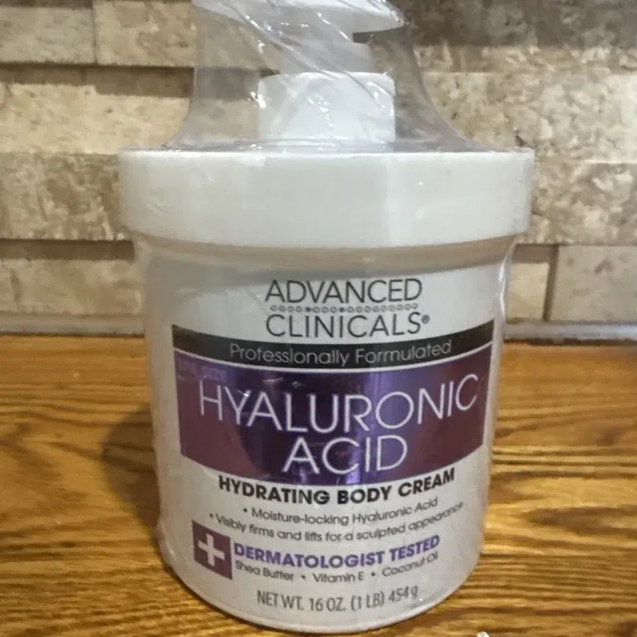 Hyaluronic Acid, Hydrating Body Cream, 16 oz (454 1 ส่วน